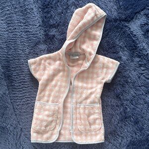 Weenie Kids Pink Hooded Swim Coverup